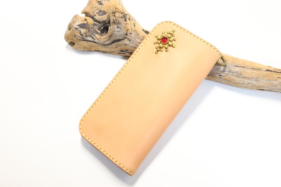 【在庫処分セール】スタッズロングウォレット