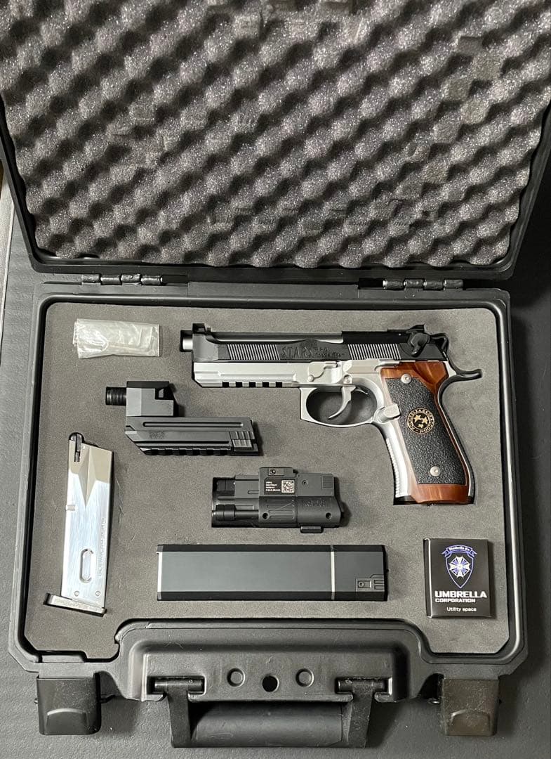 サムライエッジ アルバート.Wモデル バイオハザードガスブローバック