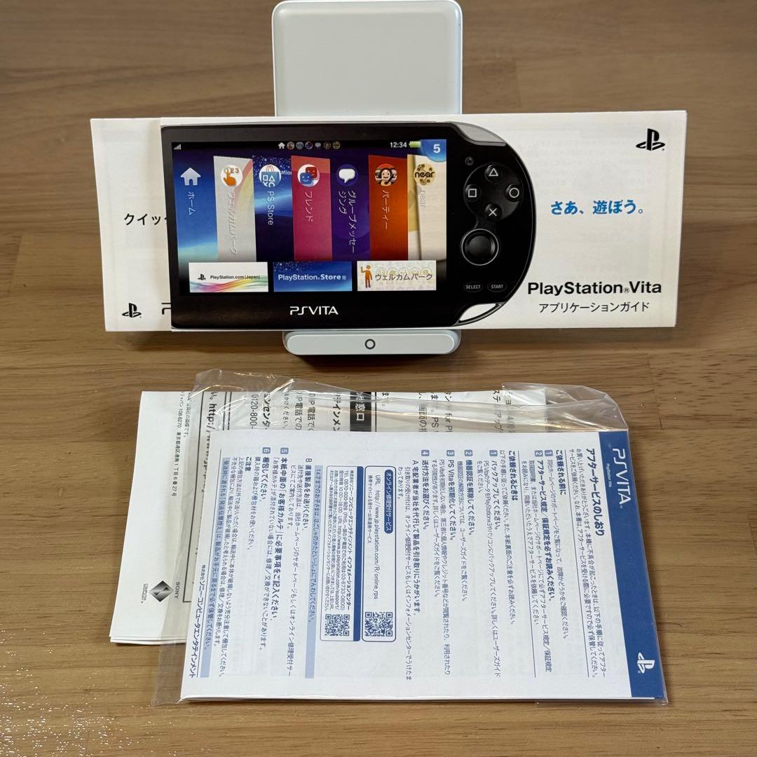 5-136 PSVITA PCH-1000 クリスタル・ブラック 箱付き