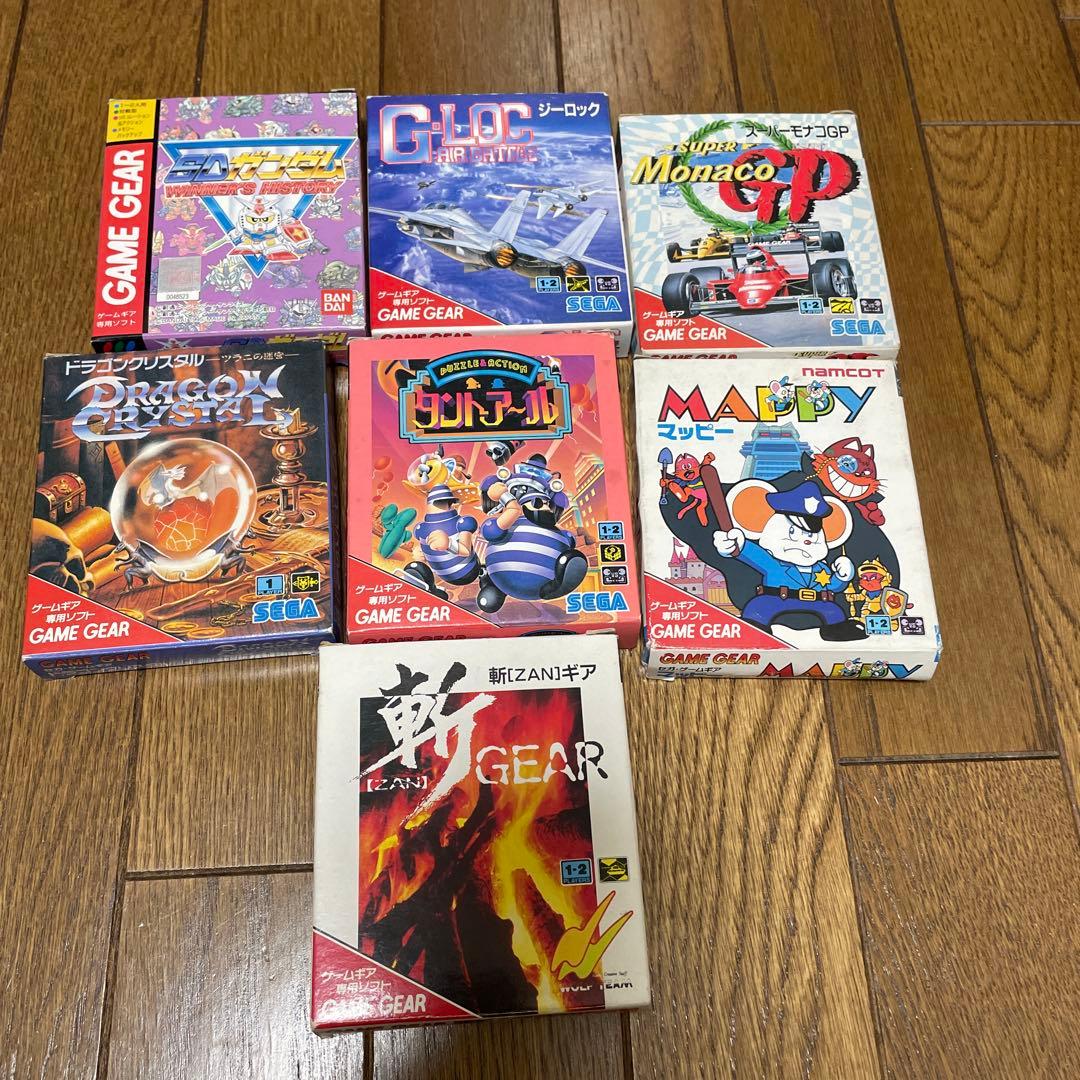 ゲームギアソフト7本セット