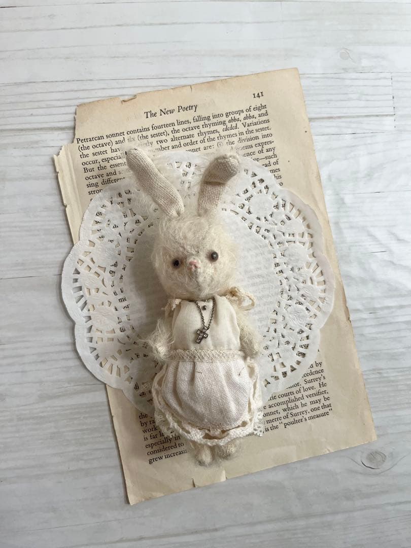 人気作家様　ウサギぬいぐるみ　イベント　展示会　 人形