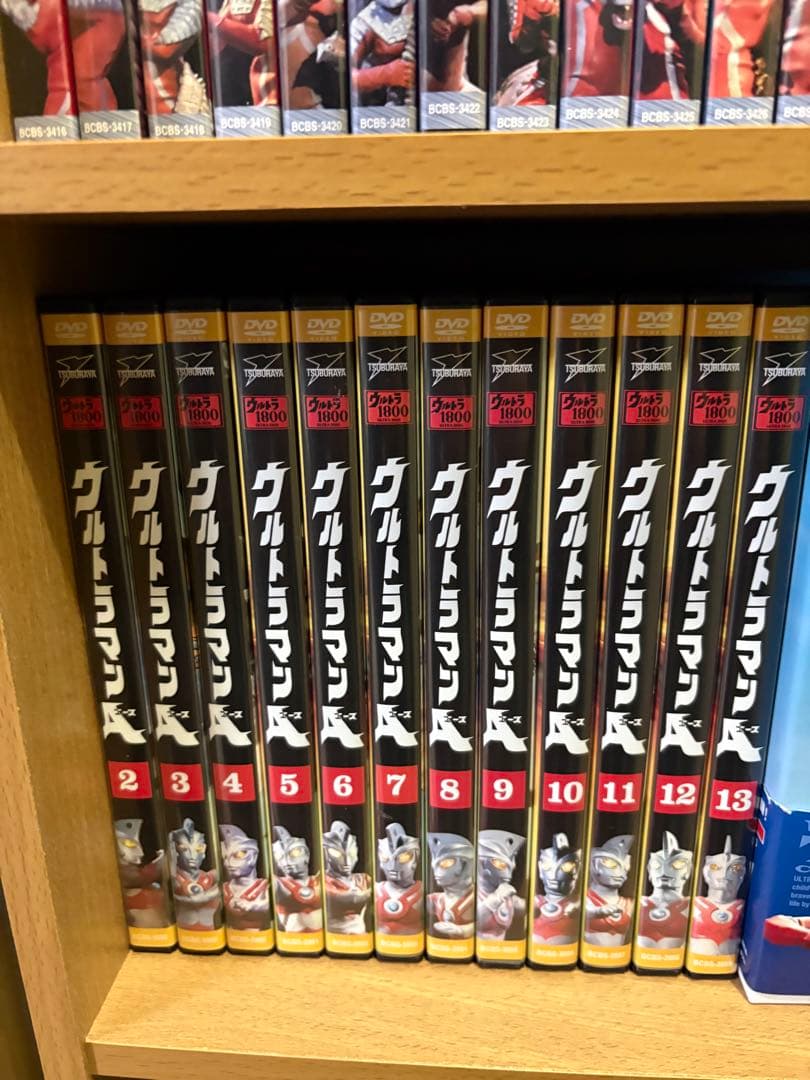 ウルトラシリーズ　DVD ８種