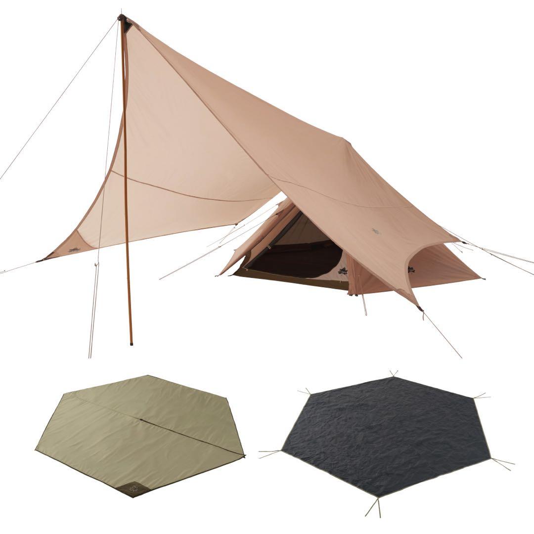 美品　ロゴス(LOGOS) Tradcanvas Tepee&タープ350-BJ