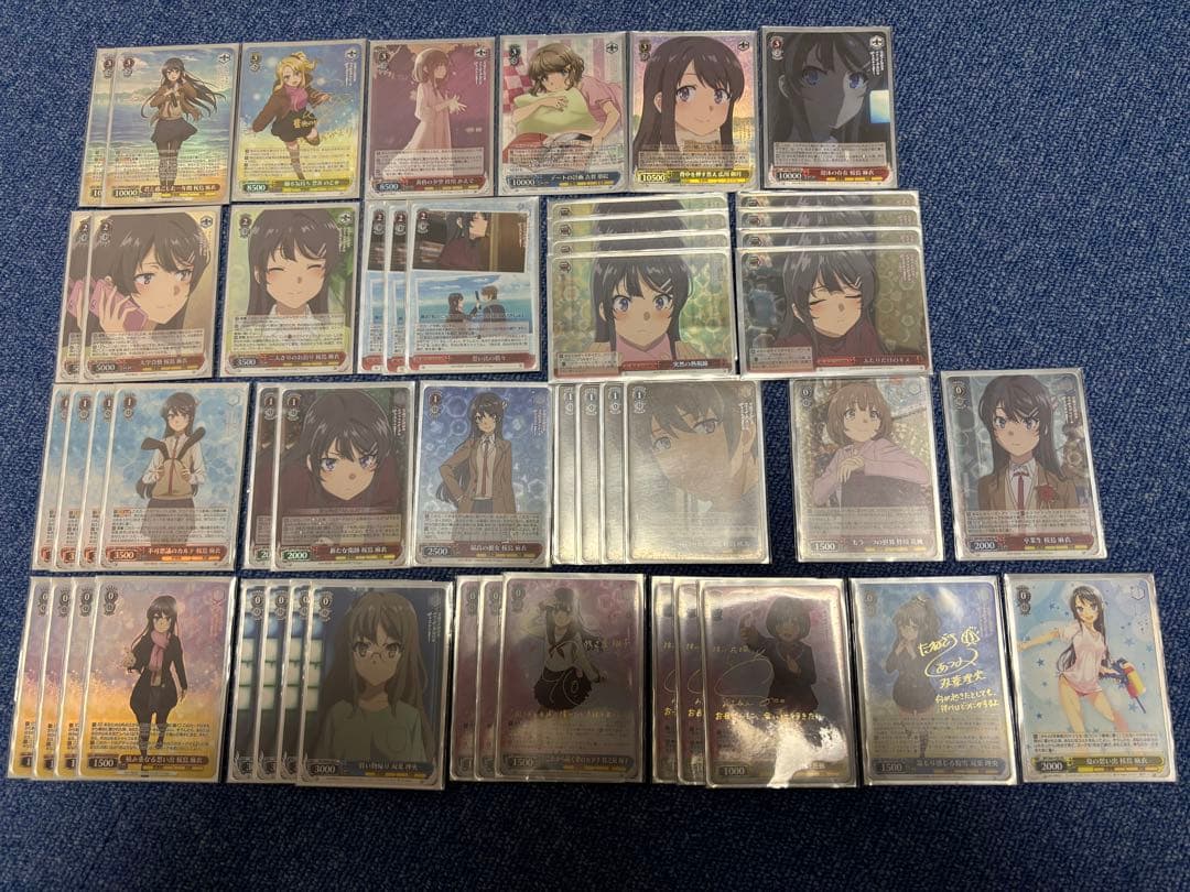 ヴァイスシュヴァルツ　青ブタ8扉　デッキ