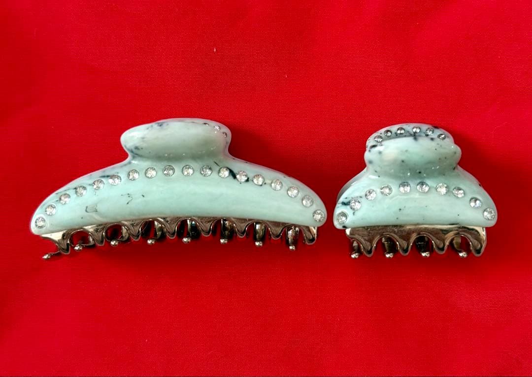 【acca】ティアラクイーン　ヘアクリップ2個セット