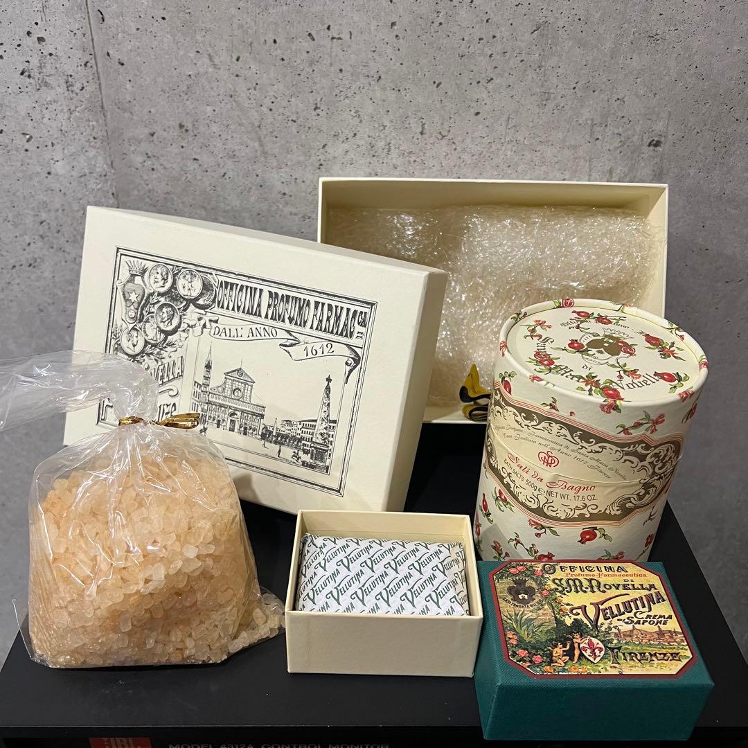 サンタ マリア ノヴェッラ バスソルト&石鹸セット