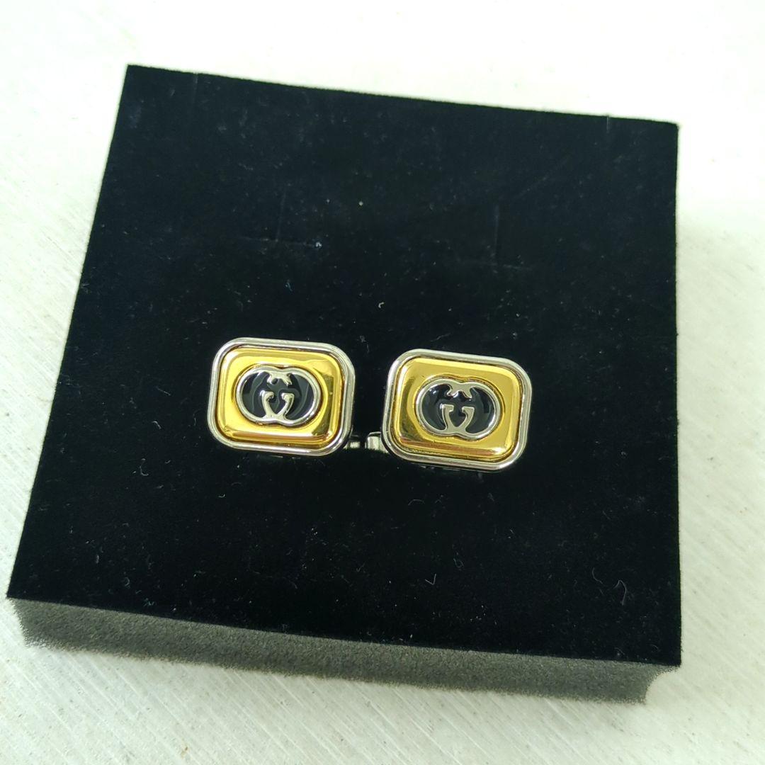 オールドグッチ Gucci PARFUMS カフスボタン カフリンクス イタリア