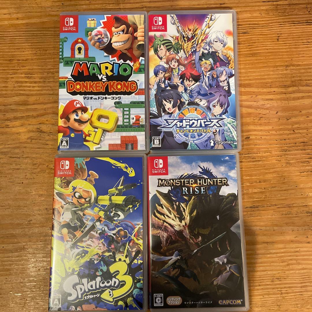 Nintendo Switch スプラトゥーン　マリオ　 ゲームソフト　セット