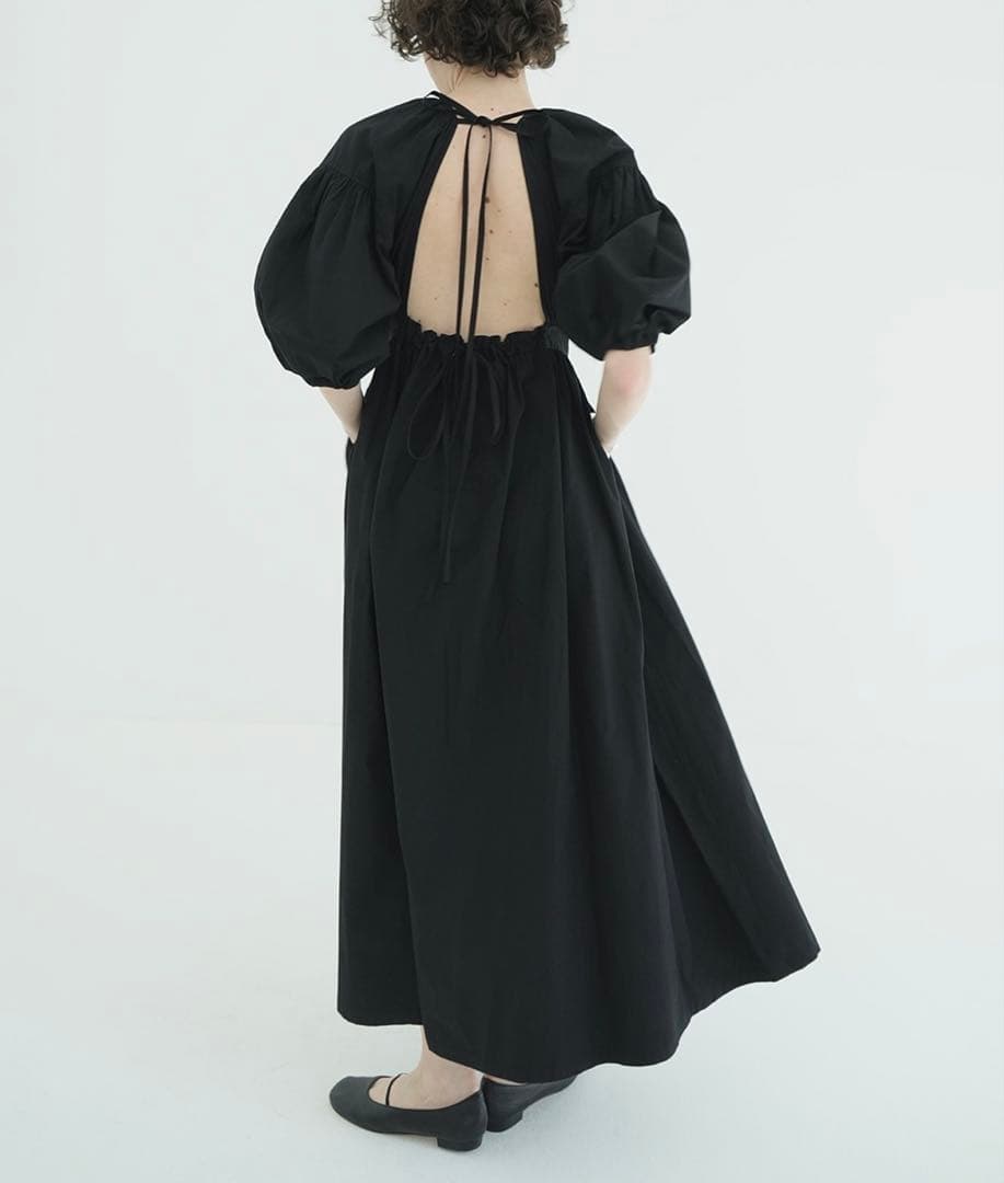 CLANE クラネ BACK SCHOEN GATHER ONEPIECE