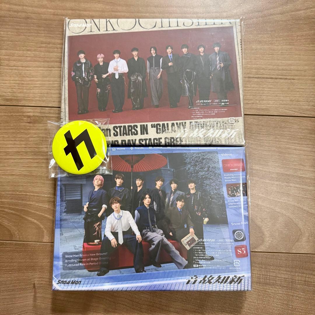 Man 音故知新アルバム Blu-Ray初回盤A.B+特典缶バッジ