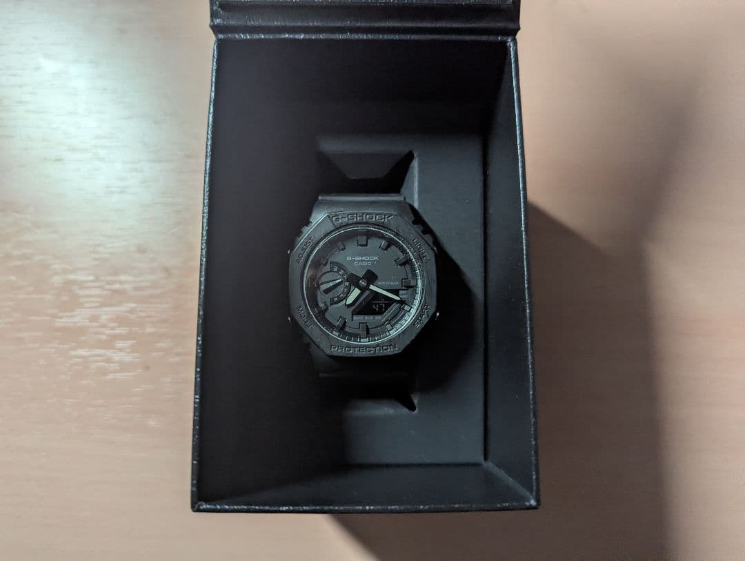 CASIO　G-SHOCK　GA-2100-1A1JFブラック