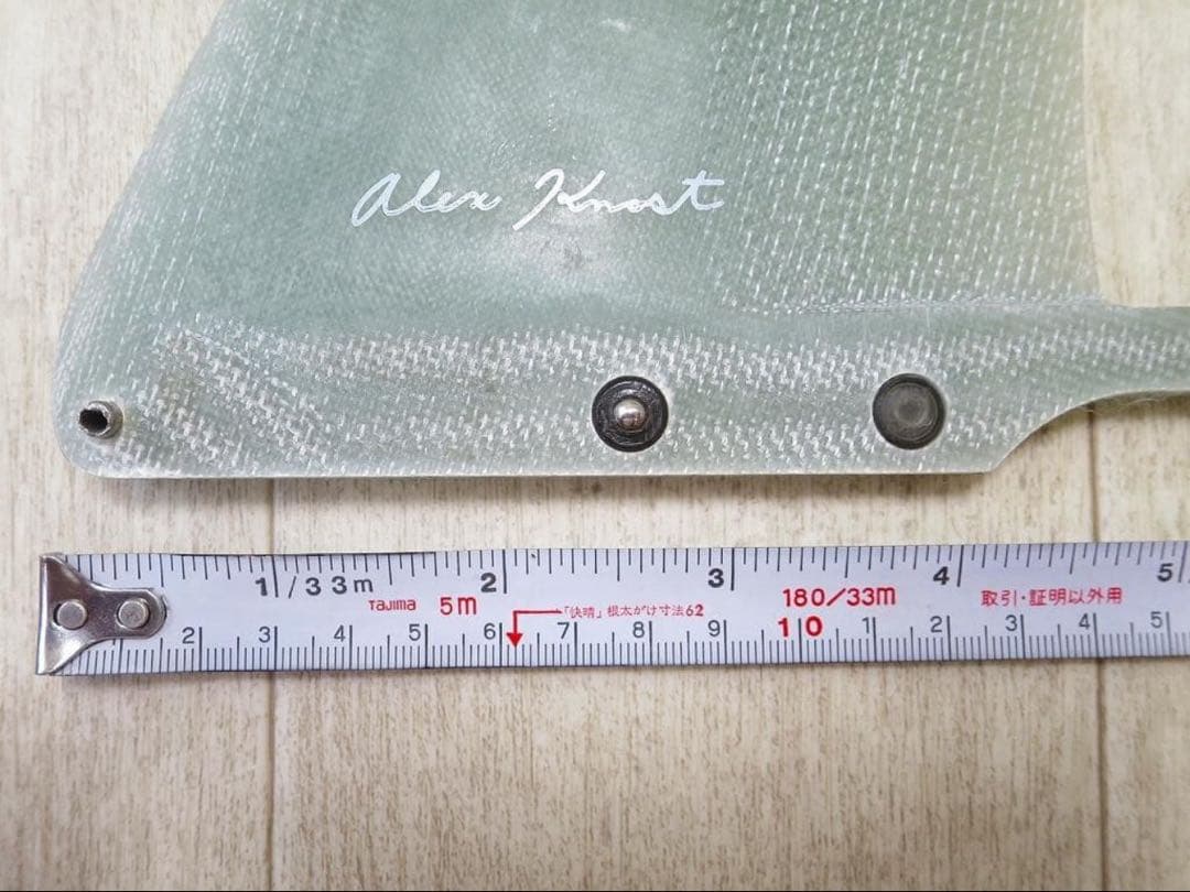 サーフィン・ボディボード Rare ! Kumano fin system Alex Knost 9.75