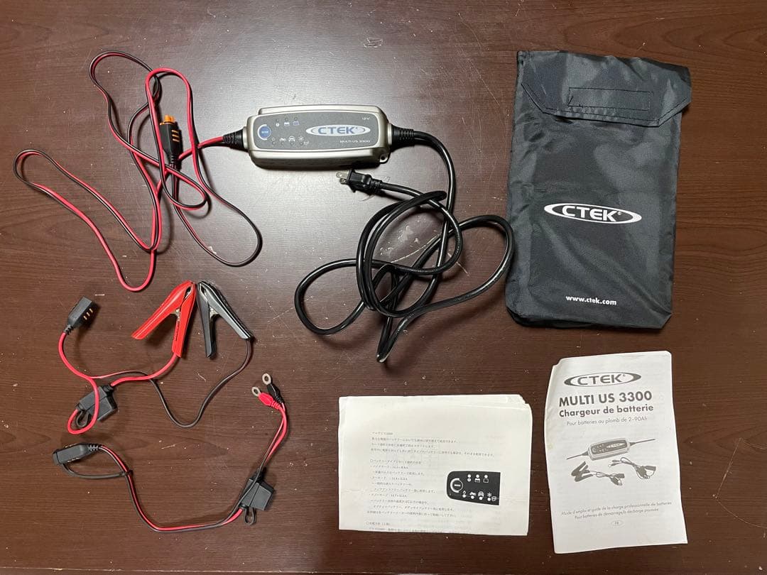 CTEK MULTI US 3300 バッテリー充電器