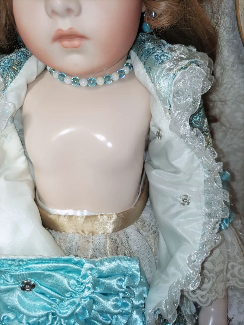 ブリュのお嬢様58センチ☆リプロ☆Vernon Seeley☆ビスクドール