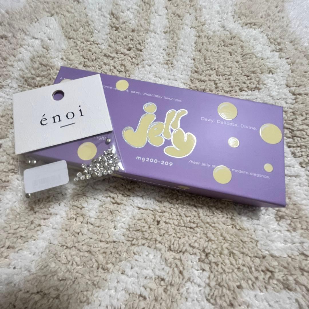 enoi ゼリーマグ10色セット　ジルコニアフラットミニ　オーバル3×3 50個