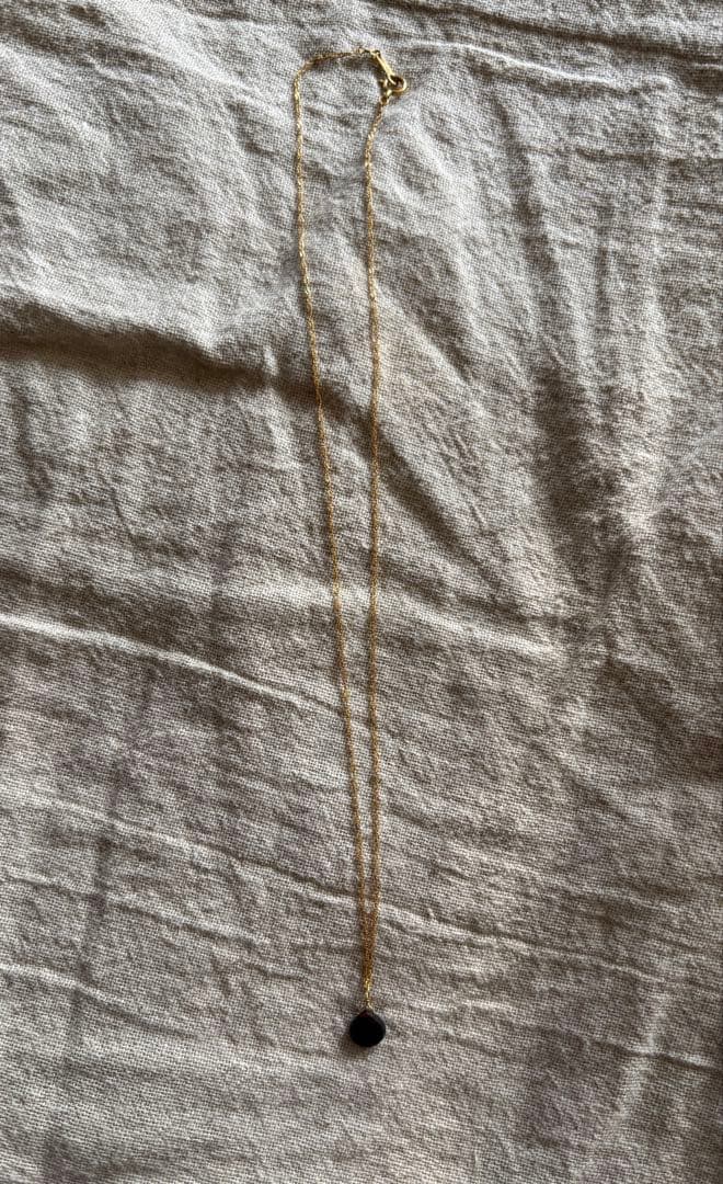 ゴールドネックレス アメジスト　トゥモローランド