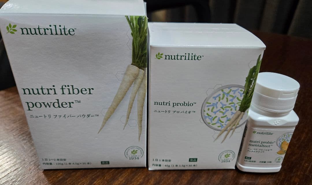 ニュートリファイバーパウダー、プロバイオ、プロバイオメンタルテクト　セット