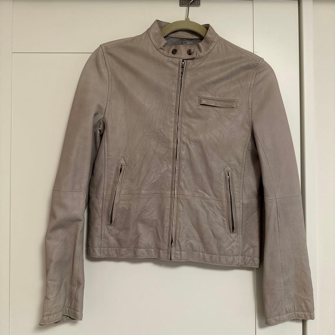 値下げ❗️UNITED ARROWS ライダースジャケット　ラムレザー　38