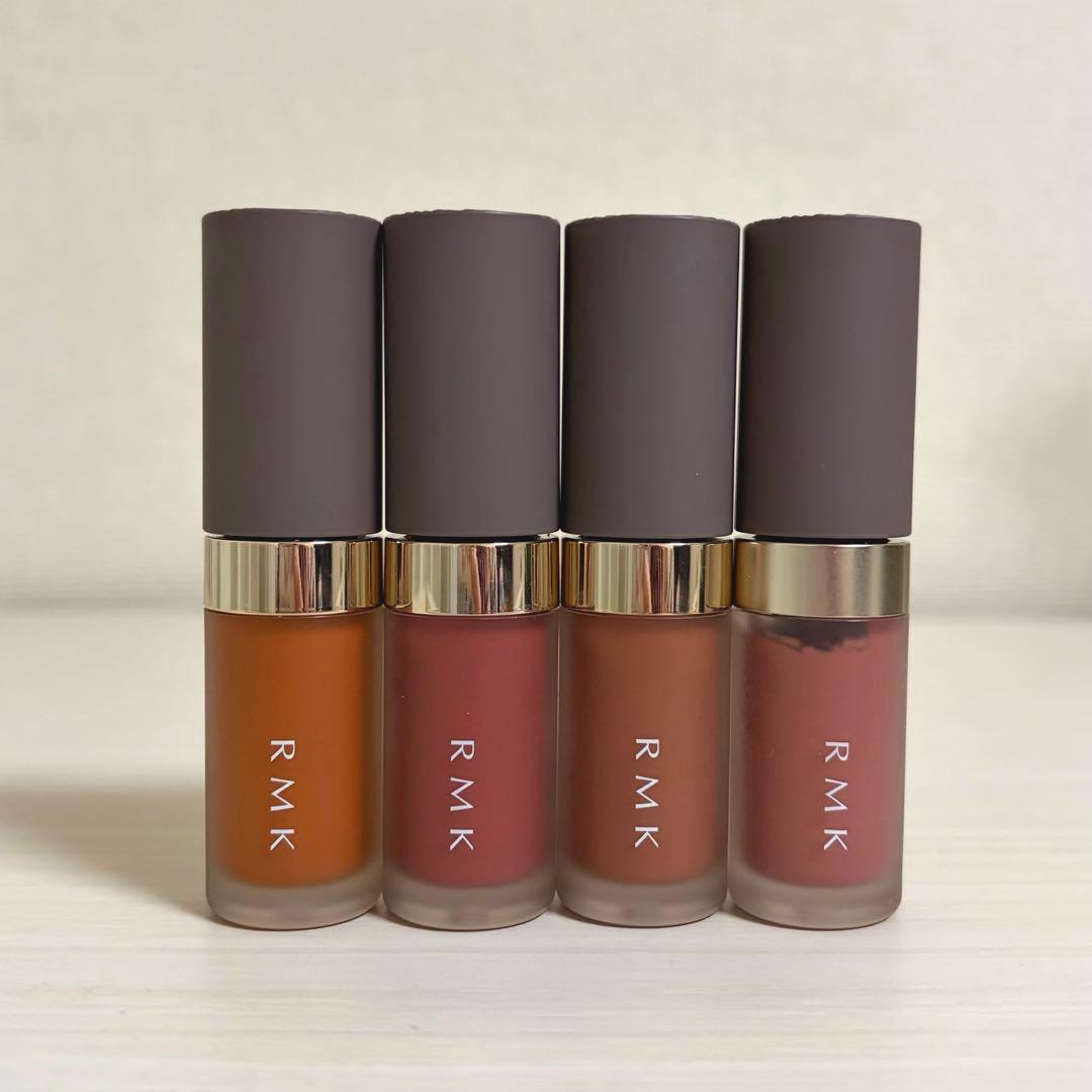 RMK リクイド リップカラー 01 EX08 EX02 EX03 4本セット