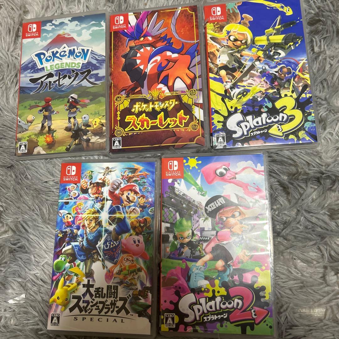 Nintendo Switch ゲームセット 5本