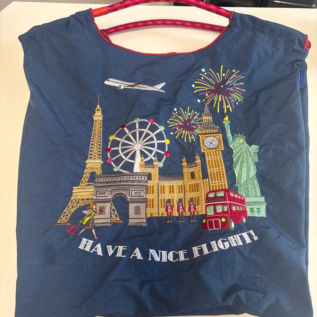 JAL 機内販売　限定　 ボールアンドチェーン ネイビー