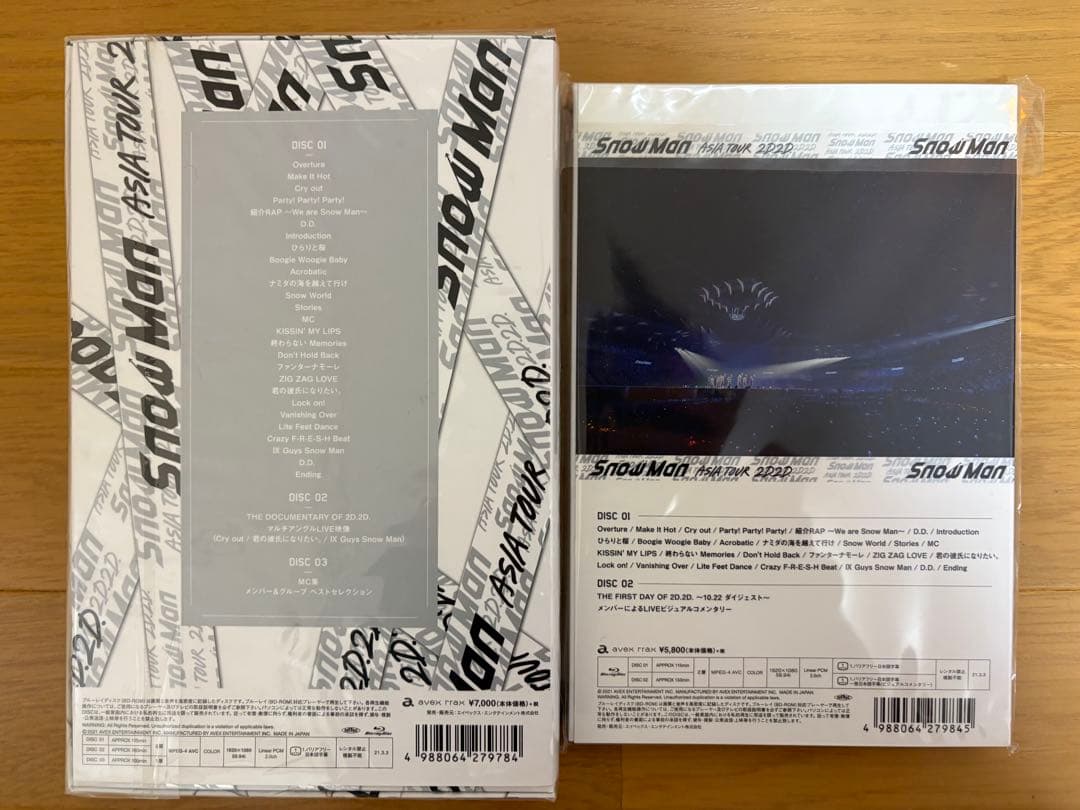 初回盤  Man ASIA TOUR 2D.2D. 【新品未開封】