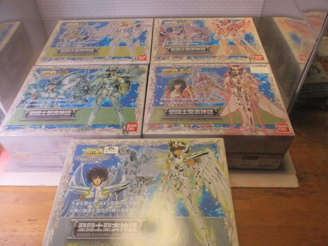 B*様 【送込未開封】聖闘士聖衣神話　青銅神聖衣コンプ5人　ペガサス星矢　他　聖