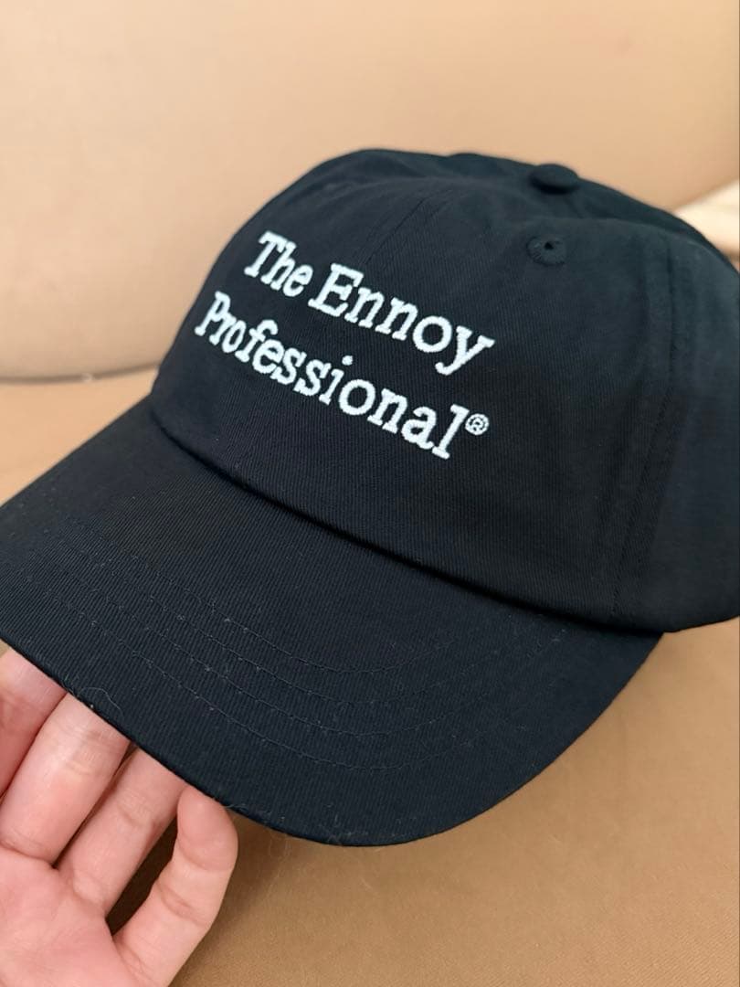 The Ennoy Professional キャップ　ブラック エンノイ