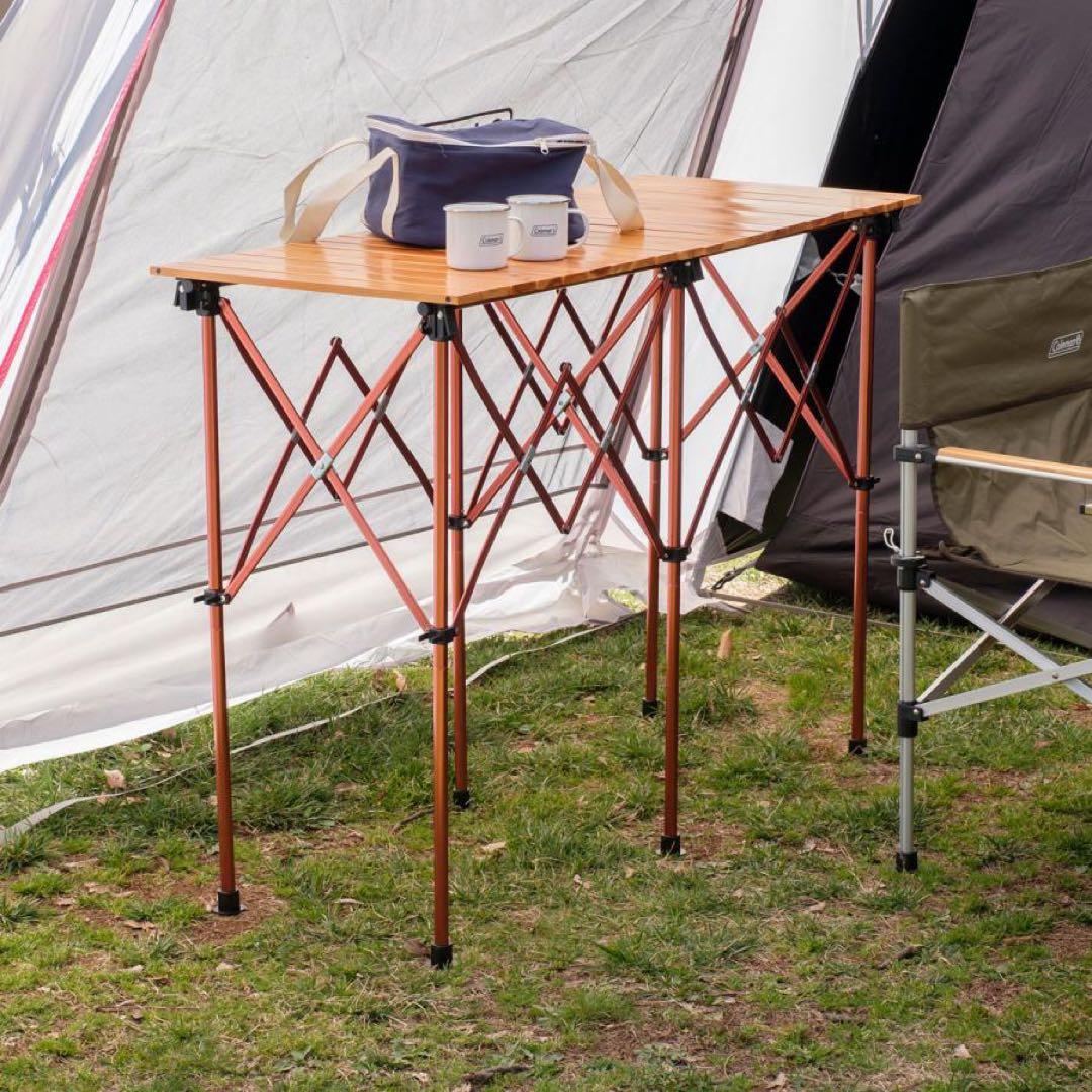 Coleman ナチュラルウッド カウンターテーブル クラシック