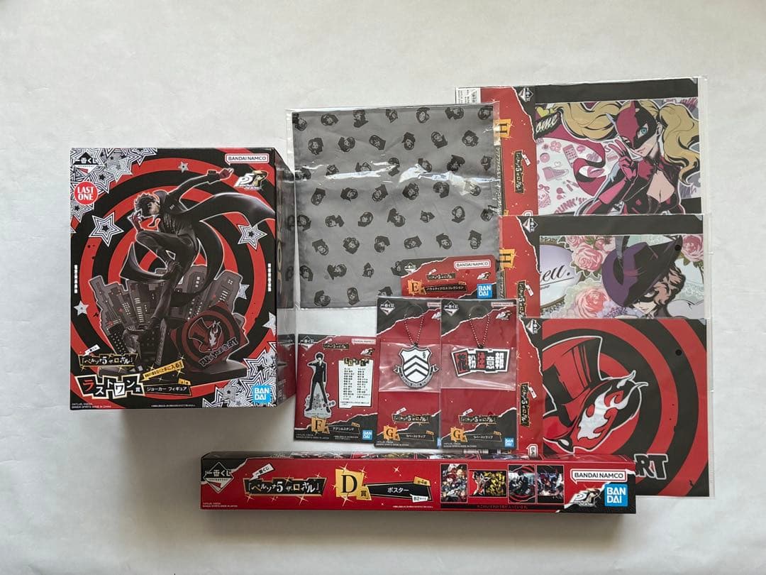 一番くじ 『ペルソナ５ ザ・ロイヤル』　ラストワン賞 ジョーカー フィギュア　他