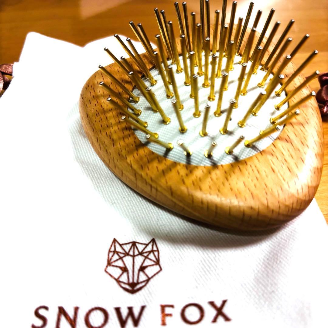  FOX Love Heart Wooden Edition ヘアブラシ