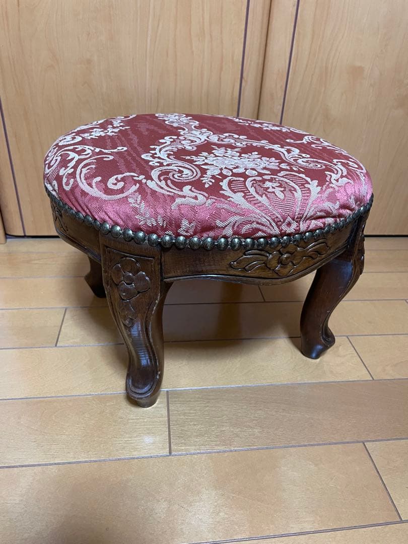 アンティーク　スツール　オットマン
