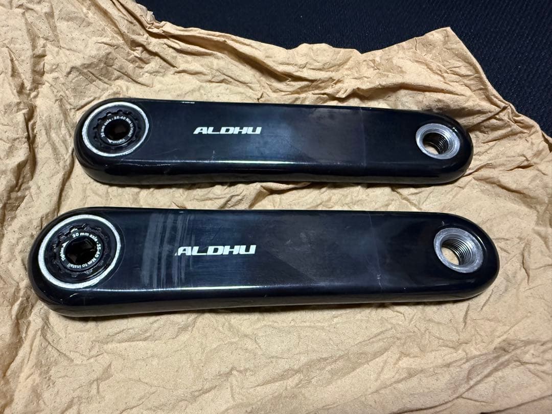 ROTOR ALDHU CARBON 165mm軽量ショートクランク