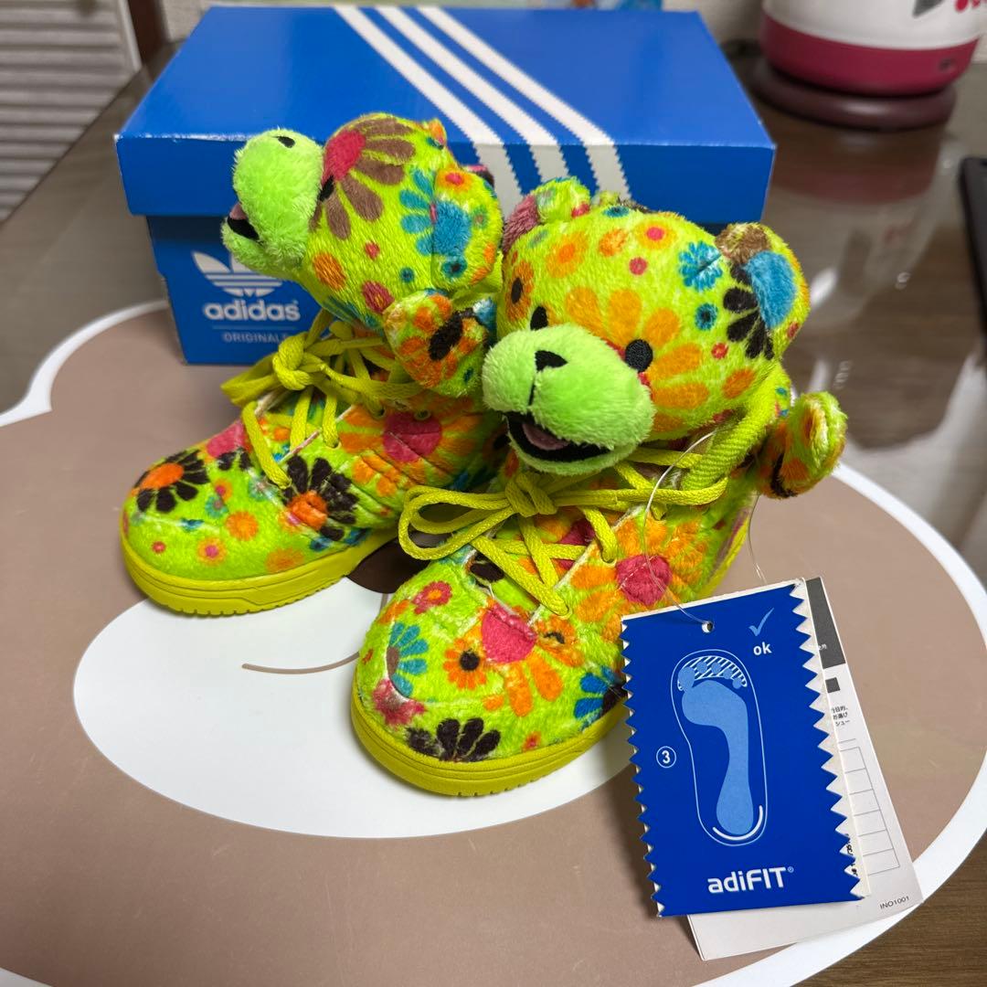 【長期保管】ジェレミースコット adidas kids 14cm ベアー