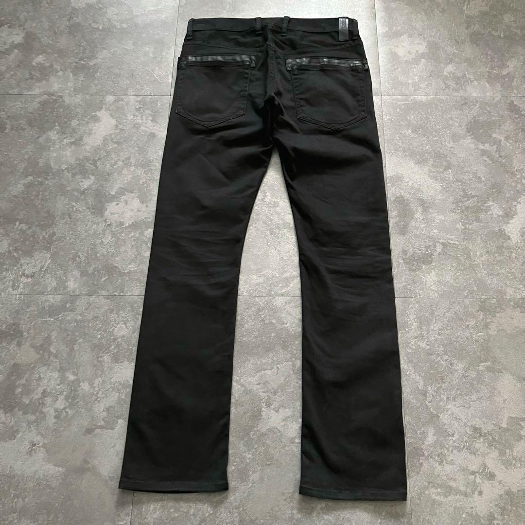 パンツ isamu katayama backlash black denim Y2K