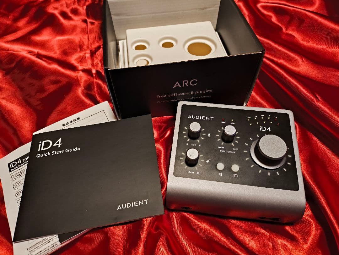 AUDIENT iD4 MKⅡ オーディオインターフェイス