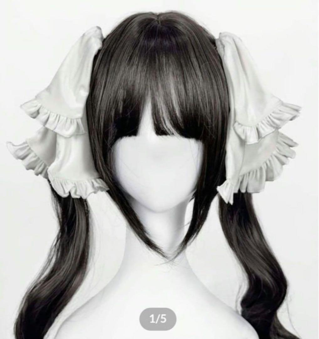 HIDOLATRAL THEODOL うさみみフリルリボン(WHITE)