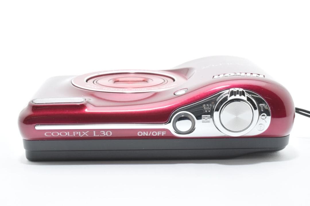 ⭐️美品⭐️ニコン Nikon COOLPIX L30 レッド 動作確認済み