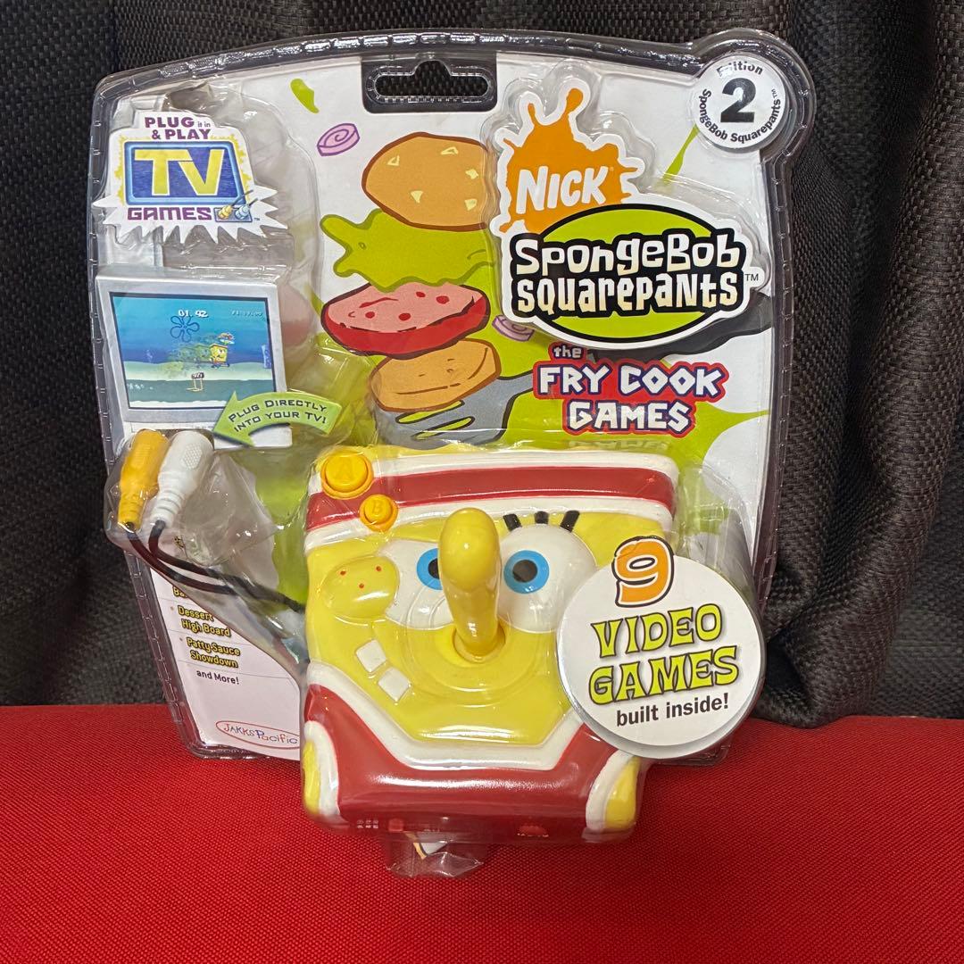 未開封 スポンジボブ フライクックゲームズ 2006 レトロゲーム