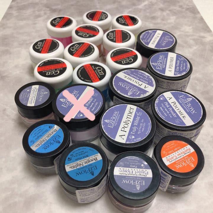 デザインスカルプチュア　アクリルパウダー　20個　まとめ売り