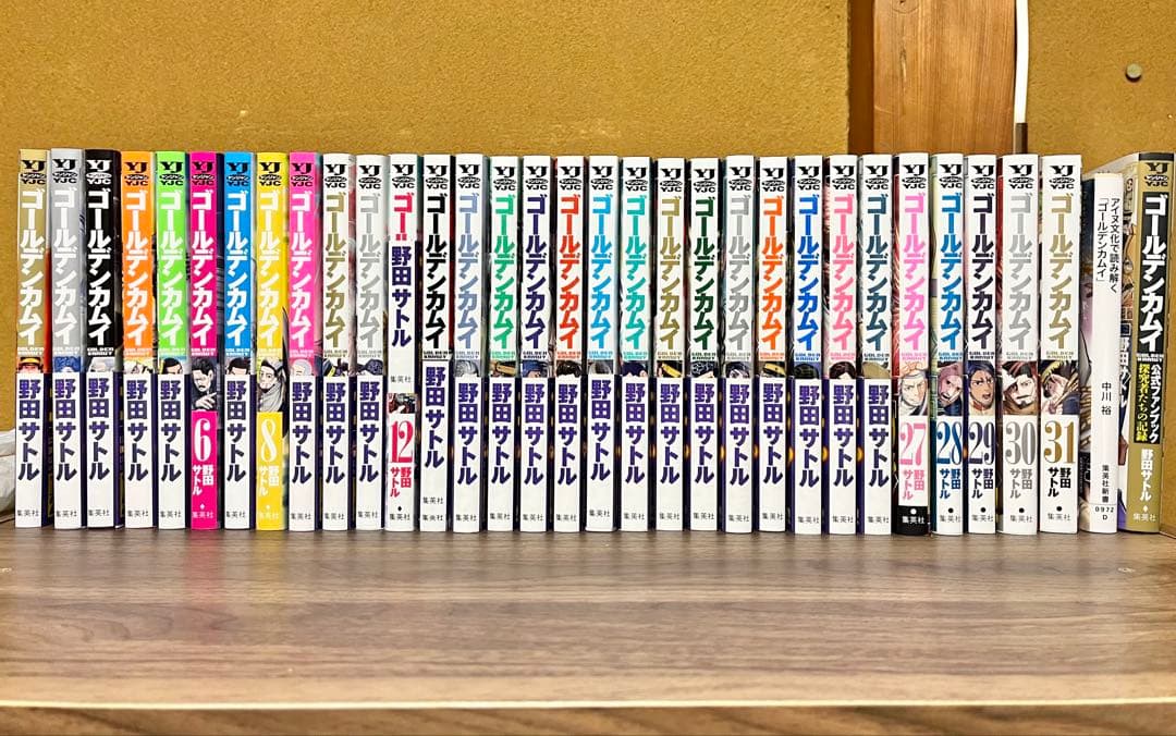 ゴールデンカムイ 全巻 1-31巻 +2冊 ファンブック付き