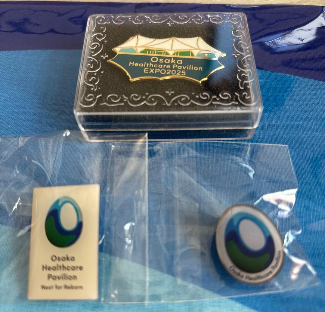 Osaka Healthcare Pavilion ピンバッジ
