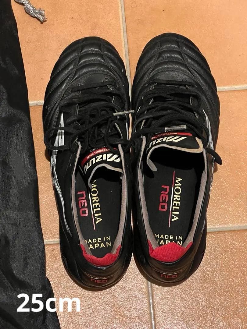 最終値下げ　ミズノモレリアネオ4サッカースパイクMADE IN JAPAN