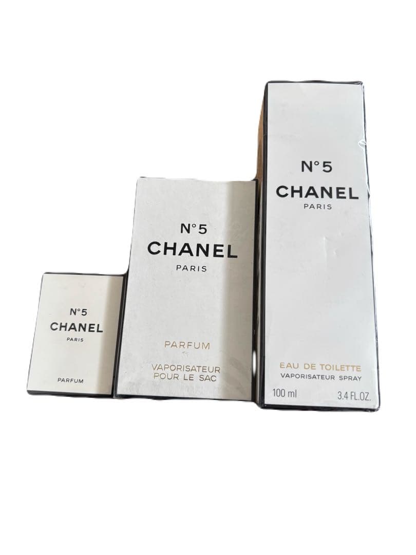 極希少　ビンテージ　CHANEL N°5 香水　超豪華得々3点セット