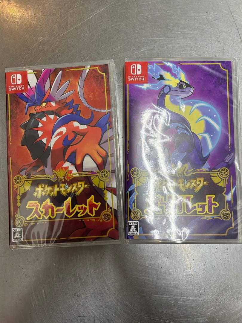 【新品】Switchポケットモンスター スカーレット・バイオレット