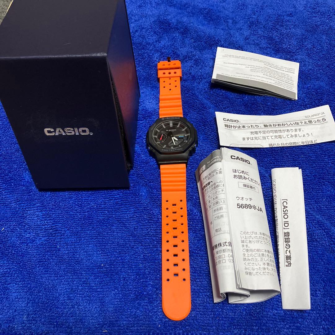 T*o様 カシオG-SHOCK GA-B2100-1AJF 社外ベルト