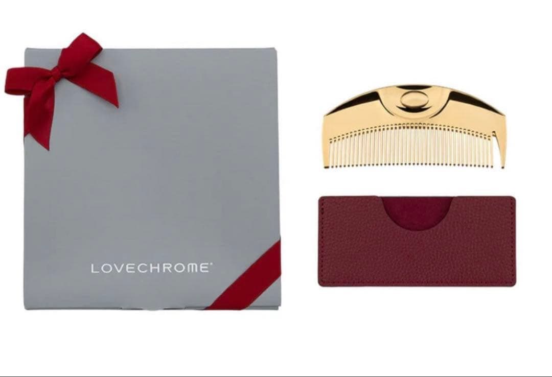 LOVECHROME ゴールドコーム K246GP ケース付き