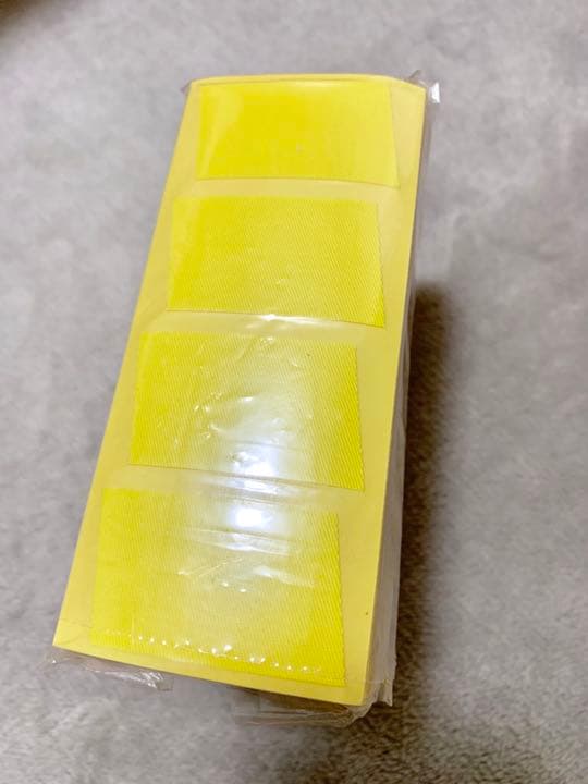 レインボー療法三角テープ（黄色）