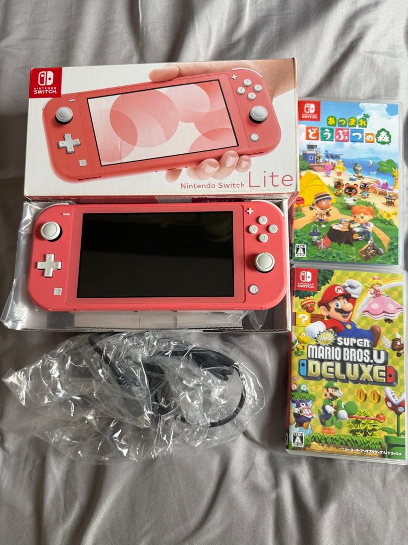 Switchライト本体+ソフト2本