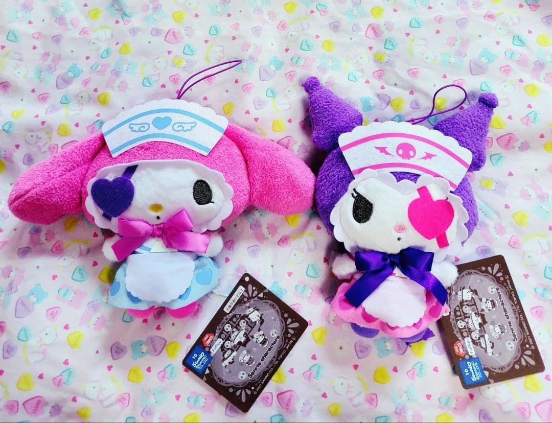サンリオ　クロミ　マイメロ　マイメロディ　ゆめかわ　ぬいぐるみ　2体セット